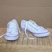 Levi's Shoes | Levi's Men's Sneakers White Lace-Up Canvas Shoes Size 10 | Color: Red/White | Size: 10