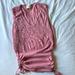 Anthropologie Tops | Euc Sleeveless V Neck Top Vest Dusty Rose Pink Exquisite Detail Lia Molly | Color: Pink | Size: S