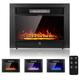 YODOLLA 72cm Mounted Recessed Electric Fireplace Heater Insert with Remote, Fireplace Heater with Timer and 3 Color Flames, 1000-2000W Safe Heating
