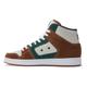 DC Shoes Manteca 4 Hi S - High-Top Leather Skate Shoes for Men - High-Top Leather Skate Shoes - Men - 42.5 - Brown