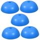 BESPORTBLE 5pcs Semicircle Massage Ball Kids Yoga Ball Half Yoga Ball Exercise Yoga Ball Half Massage Ball Massage Ball for Kindergarten Gym Yoga Ball Balance Relaxation Ball Child Plastic