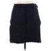 Banana Republic Casual Skirt: Blue Print Bottoms - Women's Size 10