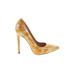 Shoe Republic LA Heels: Yellow Shoes - Women's Size 8