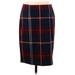 Tommy Hilfiger Casual Skirt: Burgundy Plaid Bottoms - Women's Size 4