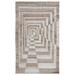 Blue/Brown 3 x 2 x 0.5 in Area Rug - Villa by Classic Home Rectangle Mesa Indoor/Outdoor Area Rug Polyester | 3 H x 2 W x 0.5 D in | Wayfair