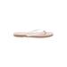 Shade & Shore Flip Flops: Ivory Print Shoes - Women's Size 11 - Open Toe