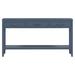 Red Barrel Studio® Ambania 59" Console Table Wood in Blue | 31.7 H x 59.1 W x 13.8 D in | Wayfair A949FFDA535F4417948450E38D2A63D1