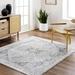 Blue;black;brown;beige;gray Rectangle 9'2" x 12' Area Rug - Langley Street® Webber Joines Oriental Machine Woven Area Rug in Slate/Gray 0.16 in blue/white | Wayfair