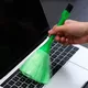 Brosse anti-poussière pour clavier d'ordinateur nettoyeur de maison et de bureau mini plumeau