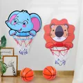 Kit de panier de basket-ball pour enfants support de basket-ball créatif d'animaux de dessin animé