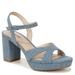 LifeStride Last Dance 4 - Womens 9 Blue Sandal W