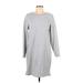 Amazon Essentials Casual Dress - Sweater Dress: Gray Dresses - Women's Size Large
