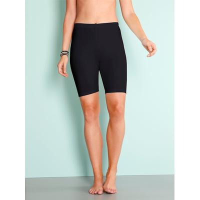 Radlerhose, Damen, Gr. 52, Normalgrößen, schwarz, 95% Baumwolle, 5% Elasthan, unifarben, kurz, Hosen, Topseller Image