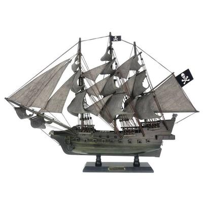 Wooden Flying Dutchman Limited Model Pirate Ship 26" - 26" L x 5" W x 18" H