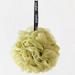 Loofah-Bath-Sponge Set by Shower Bouquet 2-Pack Extra Large Mesh Pouf Soft Scrubber for Men and Women - Exfoliate with Big Black & White Gentle Cleanse in Beauty Bathing Accessories