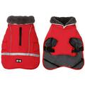 Pet Dog Windproof Winter Coat Reflective Warm Fleece Padded Vest Jacket Clothes