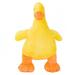 Kiskick Pet Chew Toy Dog Toy Bite-resistant Duck Shaped Pet Squeaky Toy for Relieving Boredom Durable Soft Plush Dog Chew Toy Fun Engaging Pet Supplies