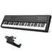 8 Key Digital Piano Keyboard with Semi Weighted Keys Full-Size Standard Key Electric Piano for Beginner Portable Electric Piano withSus-tainPedal Power Supply