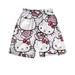 Summer Sanrio Hello Kitty Shorts Men Women Loose Oversize Casual Beach Pant Y2k Fashion Aesthetic Cute Cycling Shorts Female