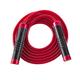 Aluminum Alloy Handle Weighted Skipping Rope Adjustable Weight Bearing Jump Rope Fitness Equipment for MMA Workout Training (Red)