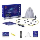 Ma-gnetic Chess Game Ma-gnetic Chess Strategy Game - 2024 New Family Board Games Set - Fun Table Top Ma-gnetic Chess Game with Ma-gnetic Chess Rocks Set Family Games for Kids and Adults