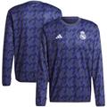 Real Madrid adidas Pre-Match Warm Oberteil - Marineblau