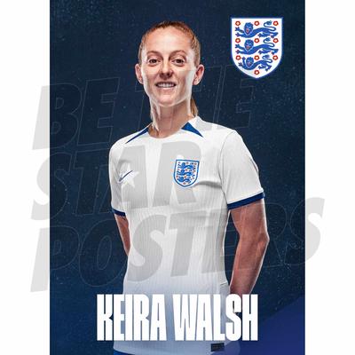 England Keira Walsh Headshot Home Poster A3 Image