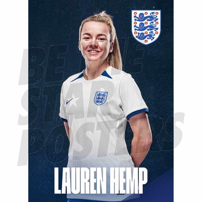 England Lauren Hemp Headshot Home Poster A3 Image