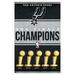 NBA San Antonio Spurs - Champions 23 Wall Poster 22.375 x 34 Framed