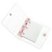 Coil Note Pad 1 Set Transparent Cover Memo Book Mini Memo Pad Portable Note Book Loose Leaf Note Pad Coil Memo Pad