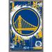 NBA Golden State Warriors - Maximalist Logo 23 Wall Poster 22.375 x 34 Framed