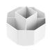 Rotating Desk Pen Holder Pencil Makeup Storage Box Desktop Organizer Stand Case School Office Stationery Container Accessories