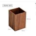 Desk Pen Holder Wooden Pen Organizer Multi-use Stationery Container Tabletop Wood Pencil Holder