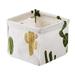 YOZGXEG Cotton Linen Desktop Storage Box Desk Stationery Basket Cosmetic Sundries Organizer