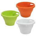 NUOLUX 3 Pcs Drain Pipe Flower Pots Tubs Gutter Downspout Flowerpot for Plants and Flowers (Size L)