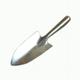 Folding shovel Portable Mini Stainless Steel Graduated Hand Shovel Trowel for Garden / Outdoor / Camping (Silver)