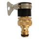 brass faucet adapter 1/2 & 3/4 Inch Brass Faucet Adapter Washing Machine Hose Fittings Kitchen Faucet Garden Hose Adapter