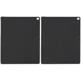 NUOLUX 2Pcs Silicone Induction Cooktop Mat Non-Slip Induction Cooktop Pad Silicone Heat Insulated Mat