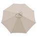 Apmemiss Christmas Home Decor Clearance Garden Umbrella Outdoor Stall Umbrella Beach Sun Umbrella Replacement Cloth 78.7 Inch Diameter Room Decor