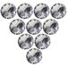 NUOLUX 20pcs Sofa Clear Crystal Buttons Bed Headboard Buttons Upholstery Button
