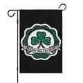 St. Patrick s Day Garden Flag Irish Garden Flag St Patricks Day Green Lucky Welcome Flag 12.5 Ã—18 Linen Vertical Double Sided Outdoor Flags for Home Farmhouse Holiday Spring Outdoor Decor