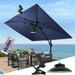 Lksixu Solar Umbrella Lights Outdoor Timed Remote Control Solar Powered Patio Umbrella Lights LED Umbrella Patio Lights For Beach Tent Camping Garden Party