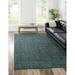 Rugs.com Jill Zarin Shaggy Chic Collection Rug â€“ 4 x 6 Rosemary Green Shag Rug Perfect For Entryways Kitchens Breakfast Nooks Accent Pieces