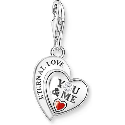 Thomas Sabo - Charm 925er Silber, Emaille Charms & Kettenanhänger Damen