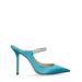 Bing 100mm Crystal-embellished Mules - Blue - Jimmy Choo Heels