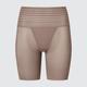 Uniqlo - AIRism - Body Silhouette Shaper Half Shorts - Brown - S