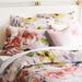 Anthropologie Bedding | Anthropologie Velvet Garden Euro Shams (3 Total) | Color: Cream/Purple | Size: Euro Sham