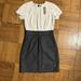 J. Crew Dresses | J. Crew Combination Short Sleeve Pinstripe Dress | Color: Gray/White | Size: 2p