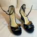 Nine West Shoes | Nine West Black Leather Platform Heels | Color: Black | Size: 8