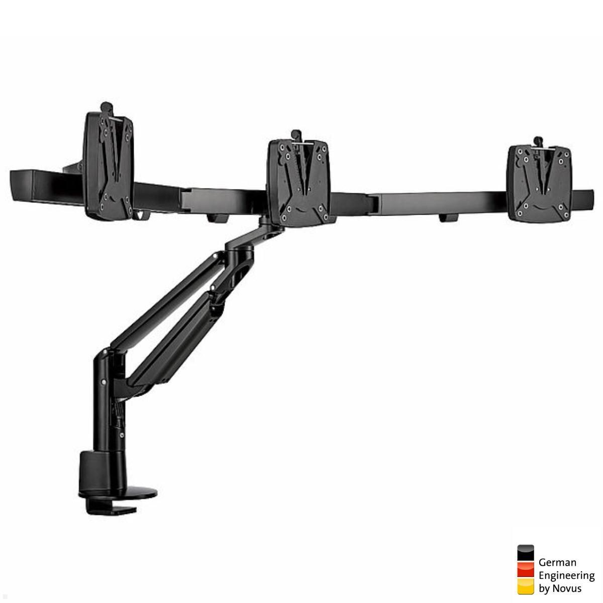 Novus Clu Plus X3 C Monitorhalterung für 3 Monitore (993+2018+000), schwarz Image